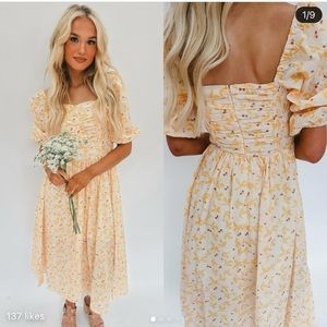 Boutique dress brand new with tags never worn